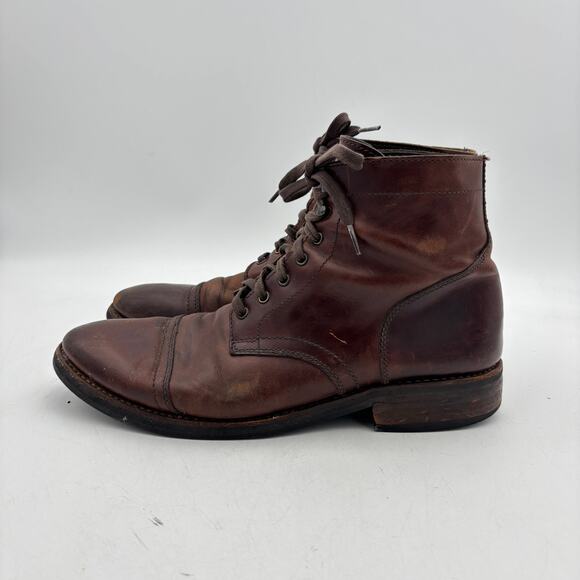 Thursday Boot Company Captain Brown Leather Lace Up Boots Men\'s 11.5 main image 11